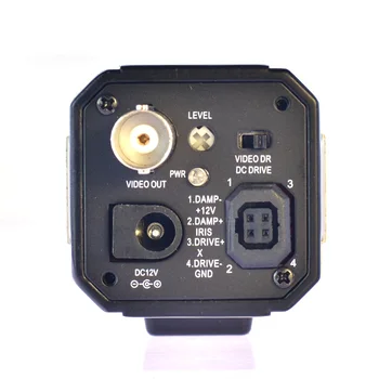 800TVL BNC Stativ Mikroskop-Kamera Industrielle Kamera 6-60mm Varifocal Zoom Auto Iris 7 tommer AV LCD-Skærm