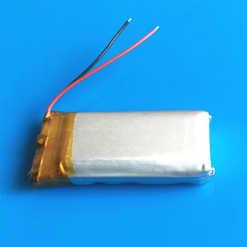 802040 3,7 V 540mAh lithium Polymer Lipo-ion batteri genopladeligt tilpasset engros CE, FCC, ROHS MSDS kvalitet certificering