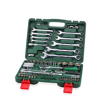 82pcs ratchet momentnøgle 1/2 sæt auto reparation håndværktøj boks til bilsættet et sæt nøgler af skruenøgler llave ferramentas DN105R