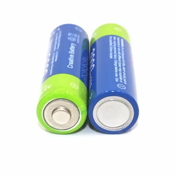 8stk 1,5 v 3000mWh Etinesan AA Li-polymer li-ion-polymer genopladeligt lithium batteri + USB-AA AAA Oplader !