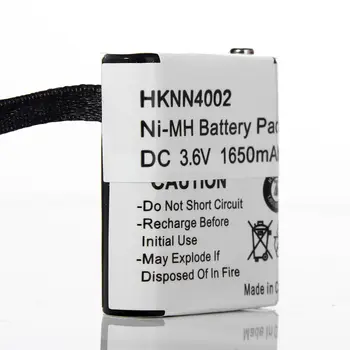 8x Høj Kvalitet 3,6 V 1650mAh Ni-Mh Eleoption Høj Kvalitet Batteri for MOTOROLA HKNN4002A HKNN4002B KEBT-071B KEBT-071C