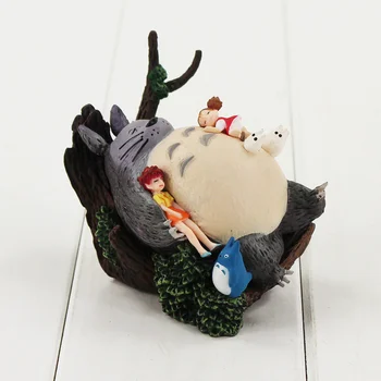 9-13CM 5pcs/masse Totoro Spirited Away Slottet i Himlen MIYAZAKI HAYAO Howl 's Moving Castle Kiki' s Delivery Service figur
