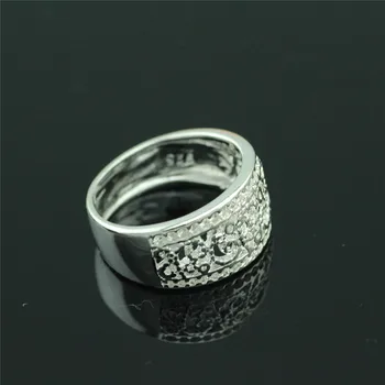 925 sterling sølv ring Indgået hule ud sølv genoprette gamle måder, kvinder ring Unikke design kvinde ring