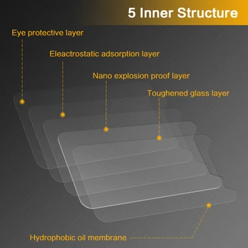 9H 2.5 D Hærdet Glas Skærm Protektor Til Flyve IQ450 Horisont 5.0 tommer Universal Beskyttende Skærm Glas Film flyve iq 450