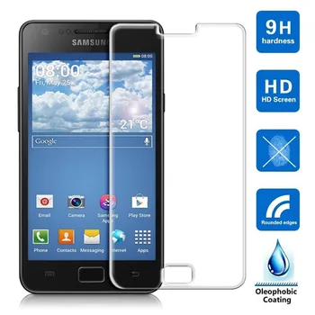 9H Premium Hærdet Glas Til Samsung Galaxy S2 i9100 i9105 Skærm Protektor Hærdet Guard Beskyttende Film