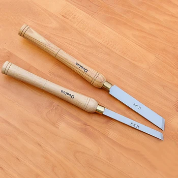 A2006-1 A2006-2 High-speed stål træbearbejdning kniv beveling forskærerkniv træ drejebænk DIY-drejning