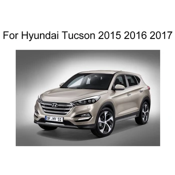 ABS Chrome Bilens Instrumentbræt luftudtag Vent Trim Cover Sticker Dekoration Ramme For Hyundai Tucson 2016 2017 Auto tilbehør