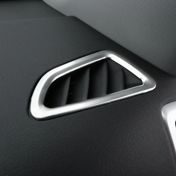 ABS Chrome Bilens Instrumentbræt luftudtag Vent Trim Cover Sticker Dekoration Ramme For Hyundai Tucson 2016 2017 Auto tilbehør