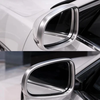ABS Chrome Materiale Side Døren bakspejlet Dække Trim For Jaguar XE 15-16 XF 11-16 XJ/XJL 10-16 Sæt af 2 stk.