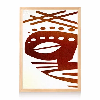 Abstract Afrikansk Maske Lærred Kunst Udskriver Maleri Plakat Væg Billeder Til Børneværelset Hjem Dekorative Væg Udsmykning Uden Ramme