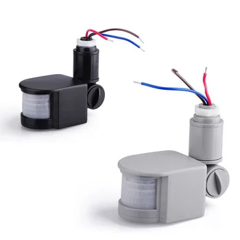 AC 220V Motion Sensor Lys Tænder Automatisk Infrarød-PIR-bevægelsesføler Skifte til LED Lampe, lys tilbehør Mayitr