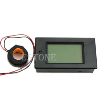 AC 80-260V Digitalt LCD-100A Volt Watt Power Meter Amperemeter Voltmeter 110V 220V L15