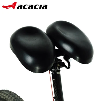 ACACIA Dobbelt Noseless Justerbar Cykling Cykel Sadler Polstret Multi-funktion Soft Mountain bike Cykel Carbon polstret Sæde