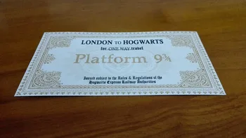 Accept Brev Hogwarts gave til HP fans Hogwarts Accept Brev Med Hogwarts-ekspressen Billet