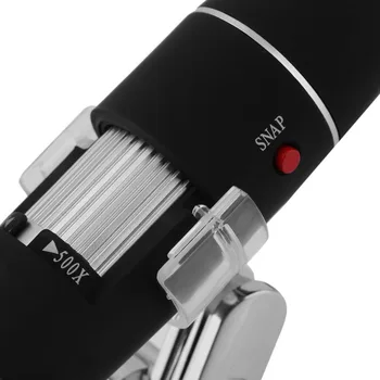 ACEHE Elektronik 50X~500X 5MP USB-8 LED Digital Kamera Mikroskop Endoskop Forstørrelse Praktiske Forstørrelse Måle