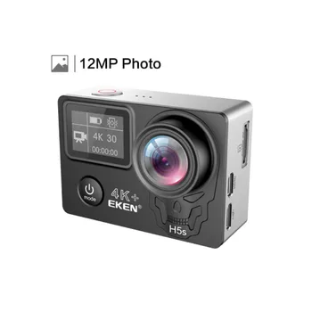 Action Kamera EKEN H5S Plus Fjernbetjening Ultra HD 4K Ambarella A12 WiFi 170 Hjelm action Cam gå vandtæt pro Sport kamera