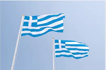 Aerlxemrbrae flag 3x5ft Grækenland Flag græske Græske Stat, Land, Banner Grækenland Nationale Banner Super-Poly Hængende Grækenland Flag