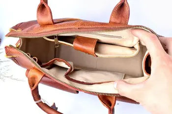 AETOO Original læder mænds taske håndtaske skulder Messenger taske retro afslappet hånd-lavet tør nostalgiske gamle mand bag