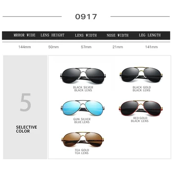 AFOUE Mænds Solbriller Brand Designer Pilot Polariseret Mandlige Sol Briller Briller gafas oculos de sol masculino For Mænd