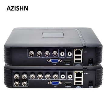 AHD 1080N 4CH 8CH CCTV DVR Mini DVR 5IN1 For CCTV-Kit VGA-HDMI-Sikkerhed System Mini NVR For 1080P IP-Kamera Onvif DVR PTZ H. 264