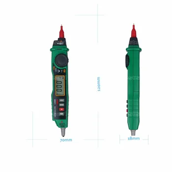 Aimometer MS8211 2000 Tæller Autorange Håndholdte Digitale Pen Type Multimeter med Sonde ACV/DCV Elektrisk Tester NCV Detektor