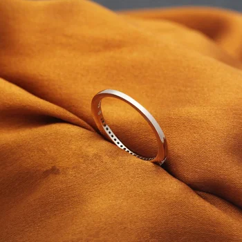 AINUOSHI Klassiske Træk Boret Engagement Ring 925 Sterling Sølv Ringe for Kvinder vielsesringe Anel Aneis Ouro Anillos Party Gave