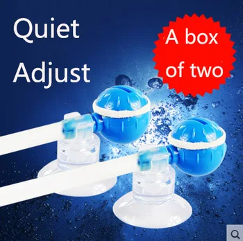 Air diffuser boble stille justere for luftpumpe akvarium