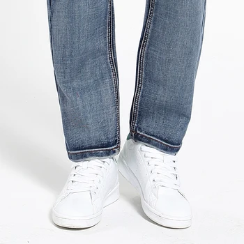 AIRGRACIAS Brand Jeans Retro Nostalgi Direkte Denim Jeans Mænd Plus Size 28-38 Mænd, Lange bukser Bukser Klassiske Biker Jean
