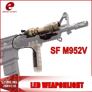 Airsoft SF M952V LED Taktiske Våben Lys CREE Q5 Rifler Lommelygte Hvid og IR Udgang Softair EX192 VANDTÆT OG STØDSIKKER