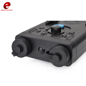 Airsoft Taktiske EN PEQ-2-Batteri Tilfælde Boks Rød laser Ver for 20mm Rails Ingen Funktion L100mm*W65mm*H20mm PEQ-Box