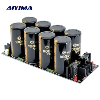 Aiyima 120A Forstærker Ensretter Filter Supply Power Board High Power Schottky Ensretter-Filter Strømforsyning Bord 10000uf 125V