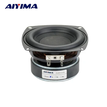 Aiyima 1PC 4 tommer Hi-Fi-8ohm Subwoofer-Højttaler Audio Super Bass-Bas Højttaler High Power 40W