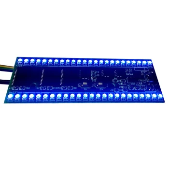 Aiyima 5PCS 5V RGB LED-niveau-indikator VU-Meter Forstærker yrelsen DIY-MCU-Justerbar Skærm Mønster Dual Channel Dual 24
