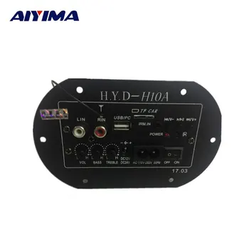 AIYIMA Forstærkere Lyd yrelsen Amplificador-Subwoofer-Forstærker i yrelsen Indbygget Bluetooth, FM-Radio, 220V og 12V 24V Digital IC Rør