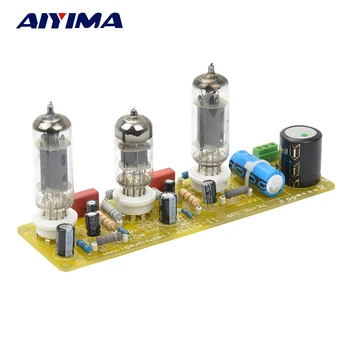 Aiyima Vakuum Rør forstærkere 6N1+6P1 Ventil Stereo Forstærker yrelsen Filament AC Power Supply + 3stk Rør