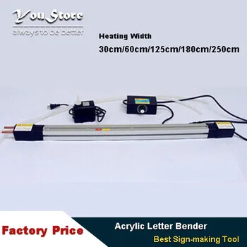 Akryl brev Hot-bukkemaskine Plexiglas PVC-Plast bord reklame kanal bender 60cm