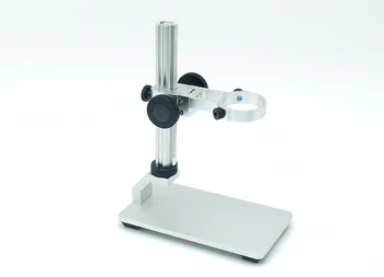 Al-legering stent Bærbare USB Digital Elektronisk Mikroskop Universal Bordet Stand Holder til pcb bundkort reparation