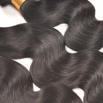 Ali Coco Peruvianske Krop Bølge menneskehår Weave Bundter 10-28 tommer 1 Stykke Non Remy Hair Extensions Kan Være Farvet