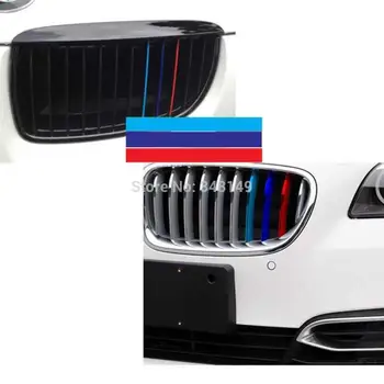 Aliauto Car-styling ///M Sport Klistermærker Front Gitter Prydet Tilbehør Til BMW X1 X3 X5 X6 3series 5-Serien, 7-Serien E39 E36