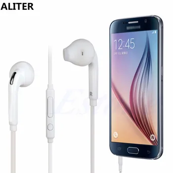 ALITER 3,5 mm Standard jack Headset In-Ear Hovedtelefon med Mikrofon Til Samsung Galaxy S6 S6 Kant
