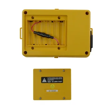 All-sun Yellow Milliohm Meter LCD-0.1 M-20K i 6 Poster Præcise Bredt måleområde Modstand Meter EM480C