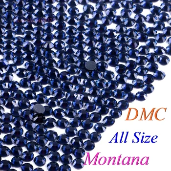 Alle Størrelse! Montana, DMC Hotfix Indkøbskurv SS6 SS10 SS16 SS20 SS30 Glas Krystaller Sten Hot Fix Stryg-På-FlatBack Med Lim
