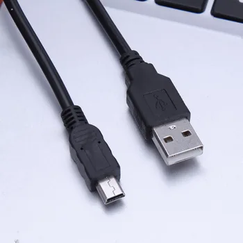 ALLOYSEED Game Pad-Kabel 1 1,8 m/5.91 ft-USB-Data Sync Oplader Kabel Ledning til Sony PS3 Spil Puder Contoller