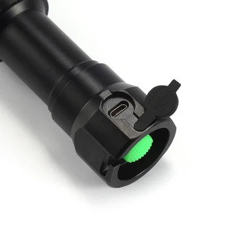 AloneFire X490 5W 850NM LED Lommelygte Infrarødt Lys (Night Vision Lampe Troch Bruge Rechargeable18650 Batteri Til Jagt fakkel