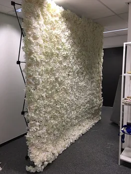 Aluminium legering flowerwall stå søjle ramme for brylluppet baggrunde dekoration