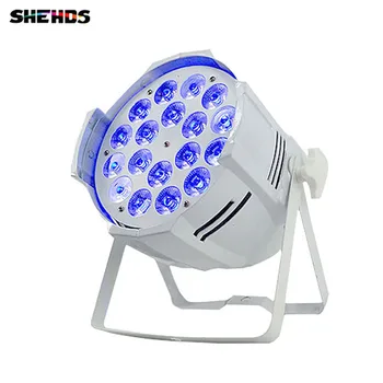 Aluminium legering LED Par 18x12W RGBW 4in1 LED Par Kan Par 64 led spotlight dj projektor vask belysning scenebelysning