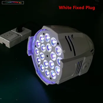 Aluminium legering LED Par 18x18W RGBWA+UV-6in1 LED Par Kan Par led spotlight dj projektor vask belysning scenebelysning