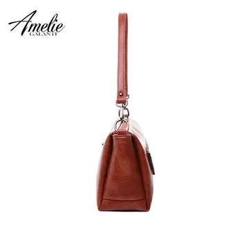 AMELIE GALANTI Damer taske besked shell stor kapacitet en masse praktisk lomme praktiske stilfulde høj kvalitet PU alsidig