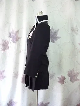 Anime Blå Eksorcist / Ao no Exorcist Skole Uniform Kvinder Kvinde Tøj Okumura Rin Cosplay