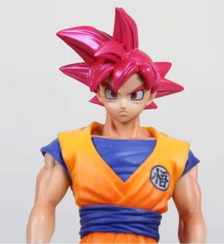 Anime Figur 16 CM Dragon Ball Super Saiyajin Guds Son Goku PVC-Action Figur Collectible Model Legetøj Dukke Kid Gave